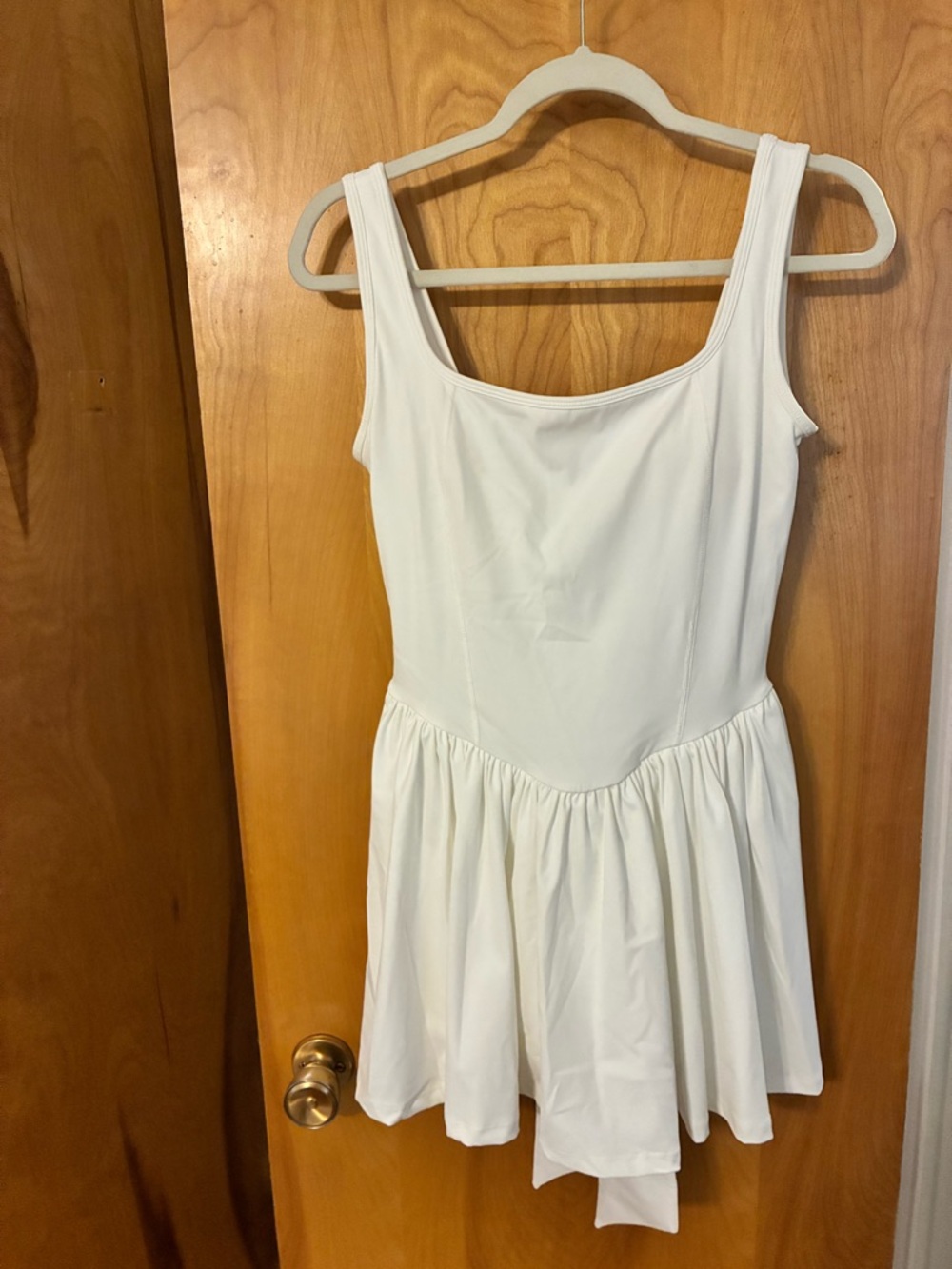 White Sleeveless Tennis/Golf Dress